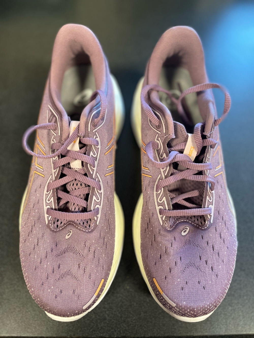 Asics Lavender Lace-Up Women's Athletic Sneakers